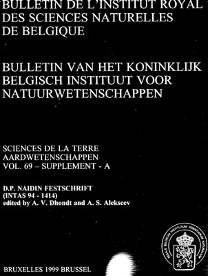 Bulletin de l'Institut Royal des Sciences Naturelles de Belgique. Bulletin de l'Institut Royal des Sciences Naturelles de Belgique.