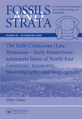 The Early Cretaceous (Late Ryazanian  Early Hauterivian) ammonite fauna of North-East Greenland: taxonomy, biostratigraphy, and biogeography.