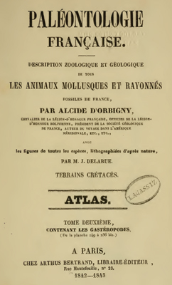 Orbigny A. Paleontologie francaise. Orbigny A. Paleontologie francaise.